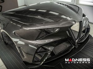 Alfa Romeo Giulia Quadrifoglio GTAm Conversion Kit by PariS'5 GaraGe - Complete Kit - Carbon Fiber Alfa Romeo Giulia Quadrifoglio GTAm Conversion Kit by PariS'5 GaraGe - Complete Kit - Carbon Fiber